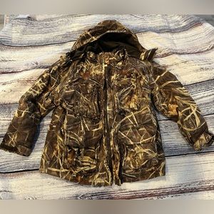 Herters hooded Max 4 Camo 3 in 1 Camo jacket.